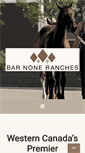 Mobile Screenshot of barnoneranches.com